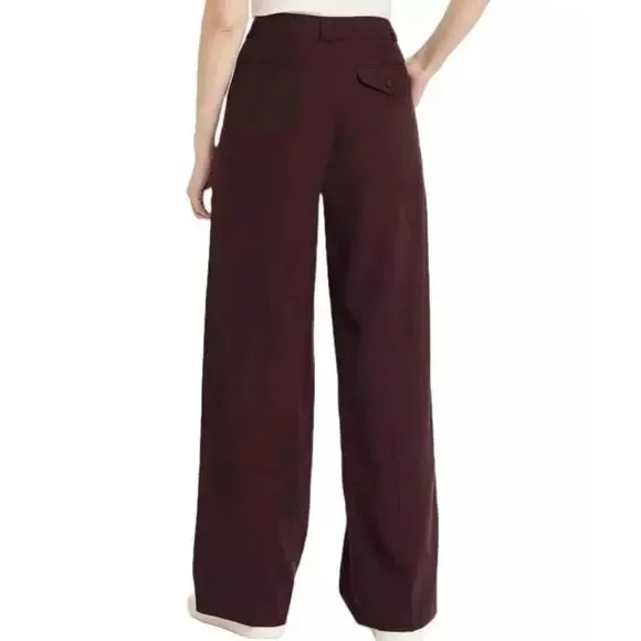 A New Day High-Rise Wide-Leg Pants size 8 Regular - Brown - NEW - Picture 2 of 6